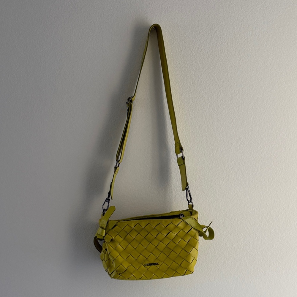 Lacoste Mustard VELEZ Crossbody Bag